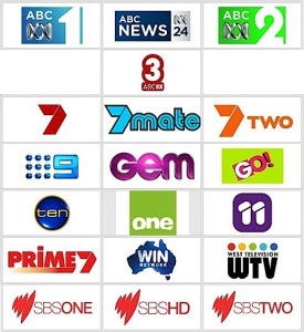 australian tv channels