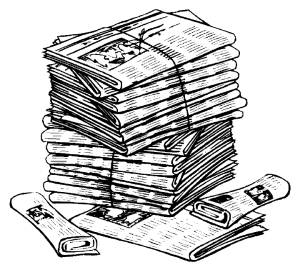 newspaper-stack